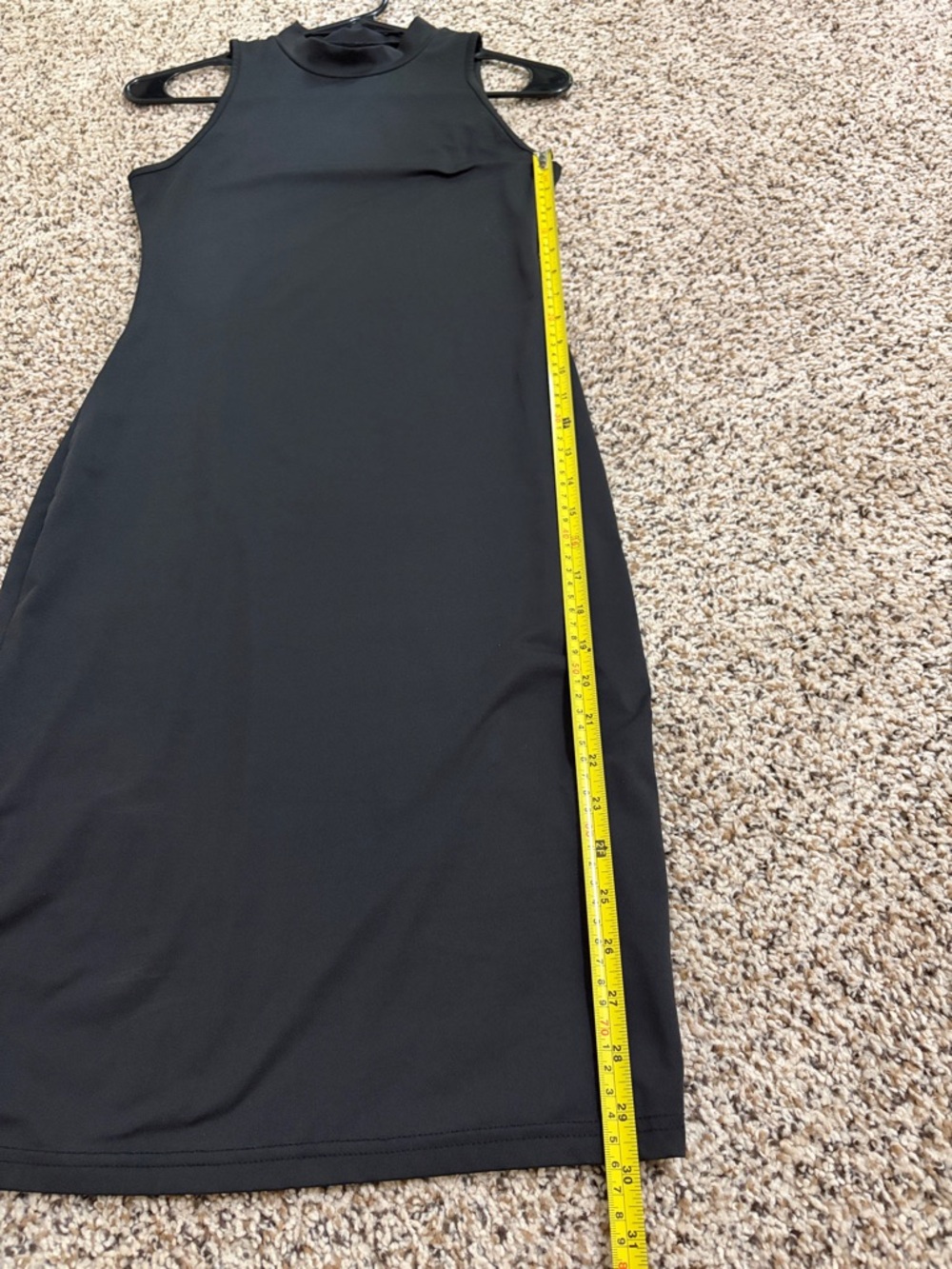 Black Tank Dress - Picture 5 of 5